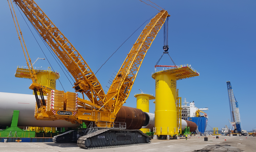 The loadout of the Transition Pieces